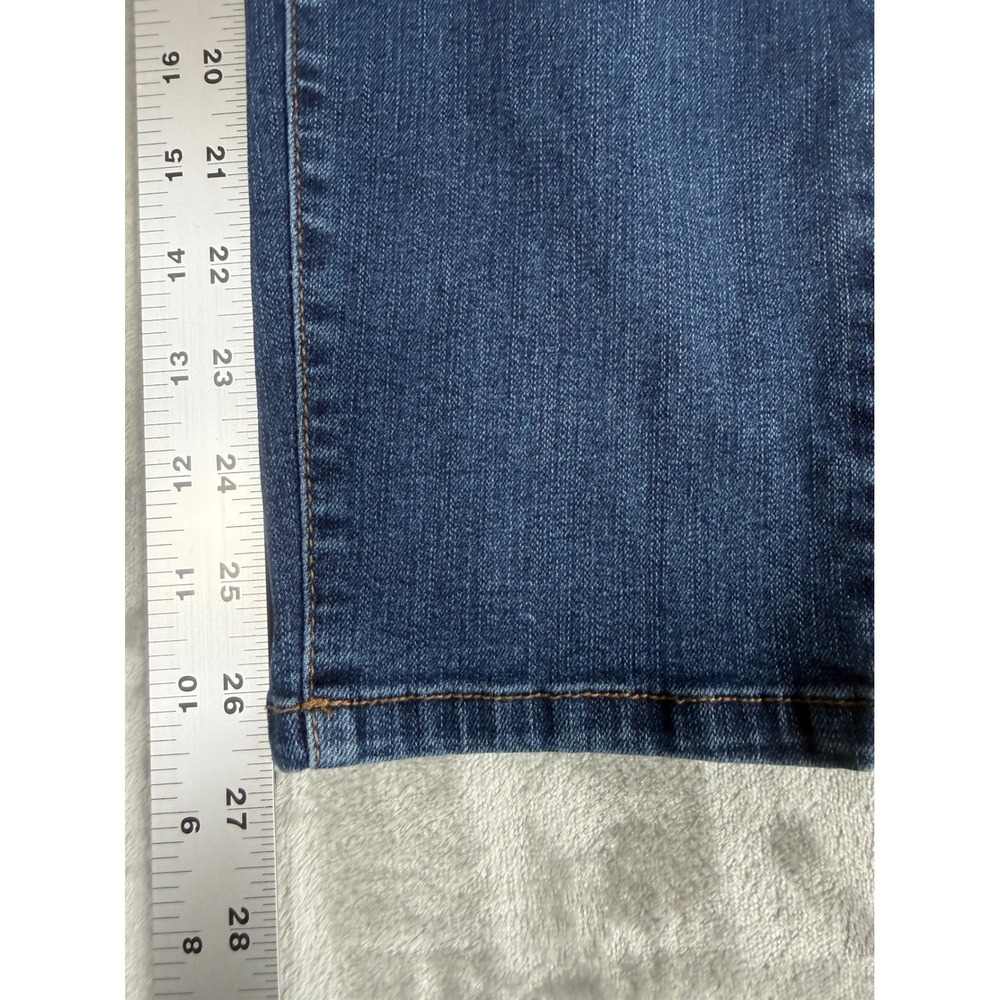d.jeans Womens Medium Wash Skinny Jeans Size 16 Stretch Denim RN 55356 - Picture 7 of 9